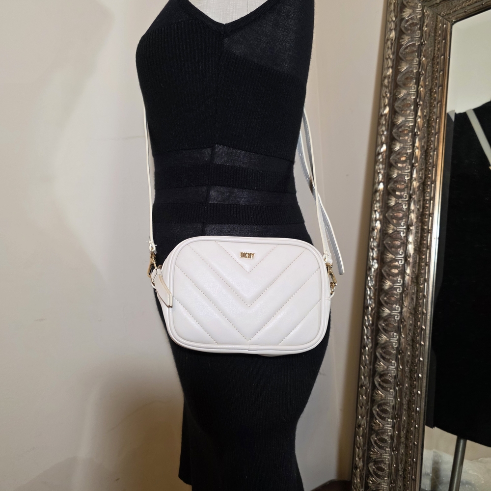 DKNY Cream Crossbody Bag